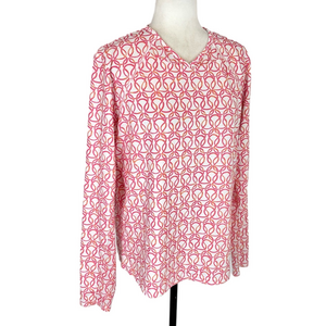 SanSoleil pink UPF 50 sun shirt